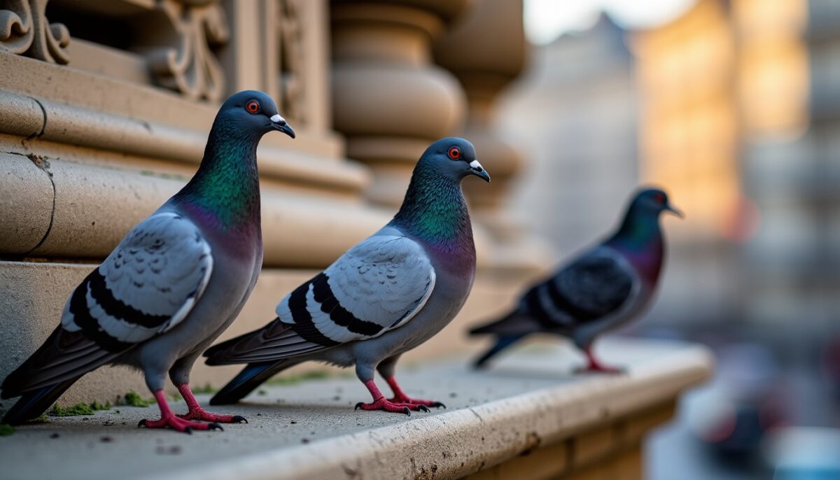 Pigeon biset, ramier, colombin : Identifier ces oiseaux urbains et découvrir leur impact sur la vie citadine
