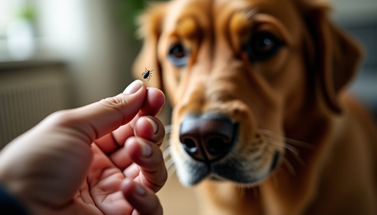 Tique blanche chez le chien : comprendre sa couleur, évaluer les risques et l’enlever correctement