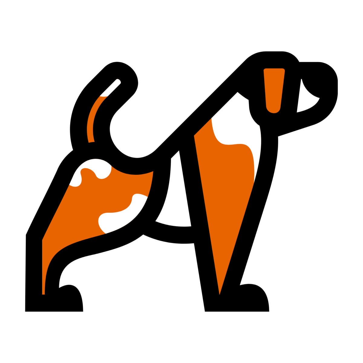 Logo Dogfeeling éducateur canin