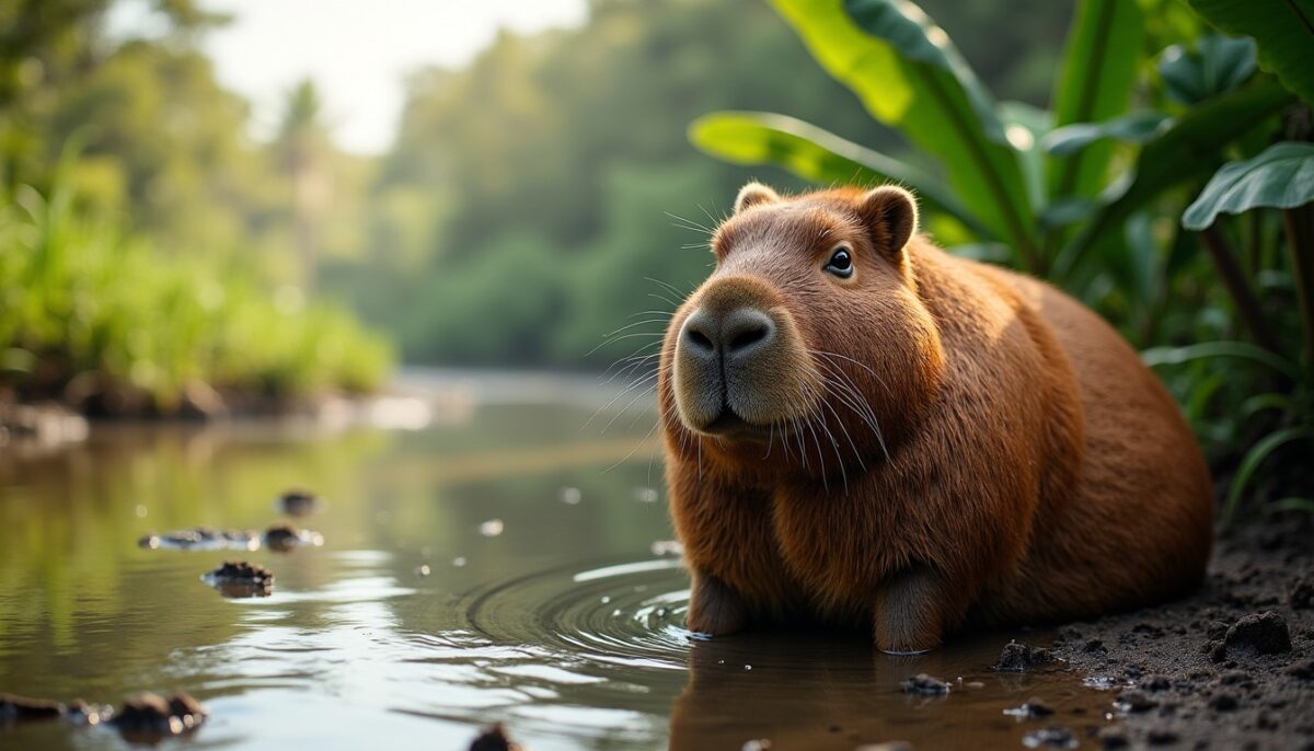 Cabiai : Découvrez tout sur ce rongeur géant, souvent surnommé capybara